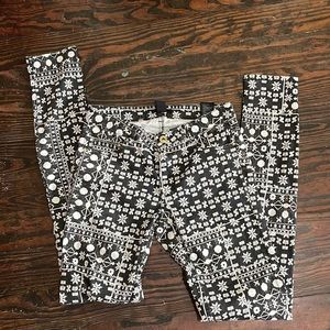 H&M holiday jeggings 6